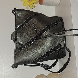 Joe's metallic handbag